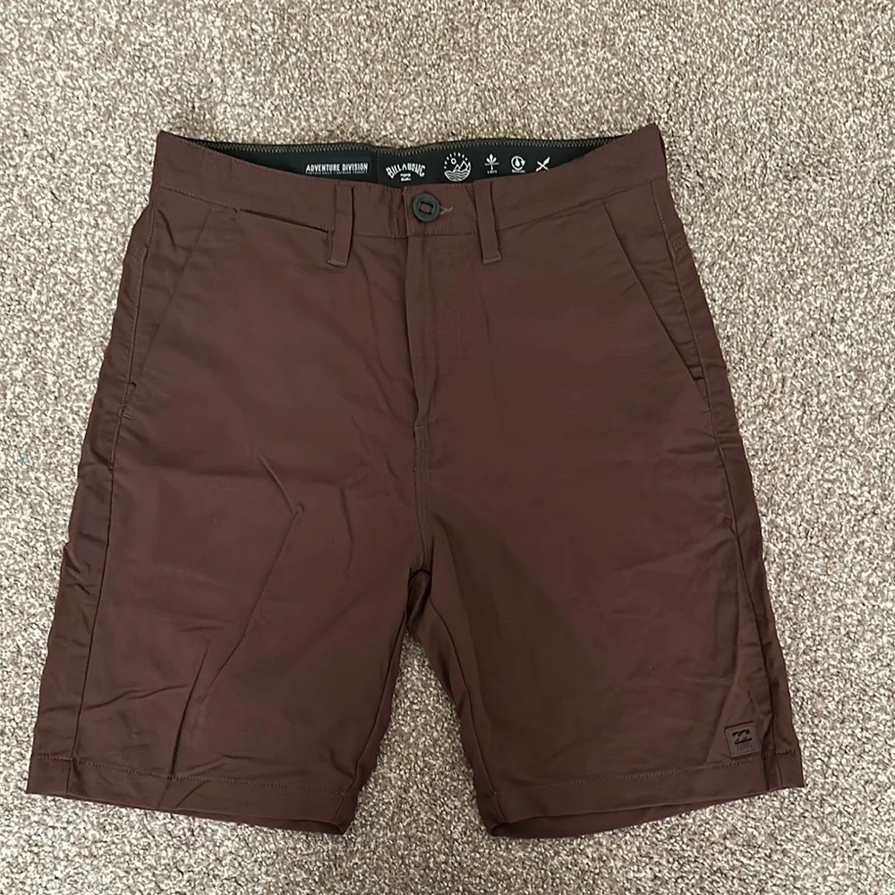Billabong Brown Hybrid Shorts - Picture 1 of 8